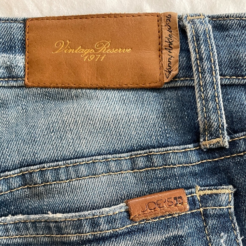 Joe’s Vintage Reserve Skinny Ankle size 26 - Picture 4 of 8